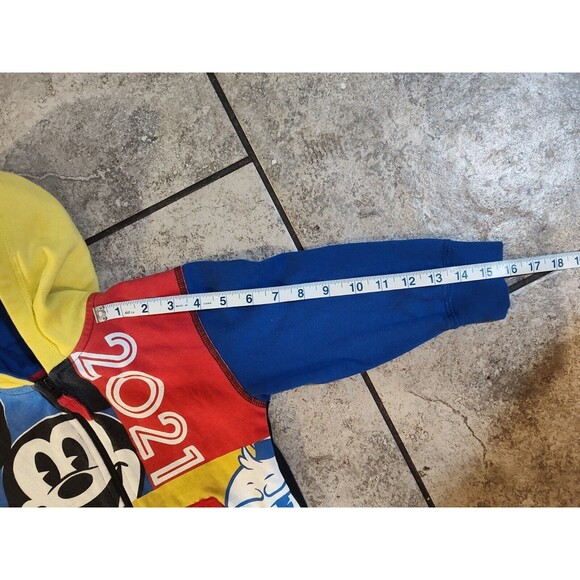 Disney Mickey Mouse Walt Disney Resort 2021 Hoodie Jacket Size XX Small Youth - Picture 8 of 9